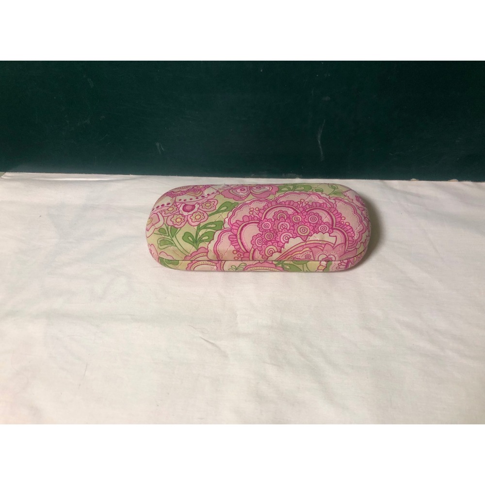 Vera Bradley Pinwheel Pink Floral Eyeglass Hard Case